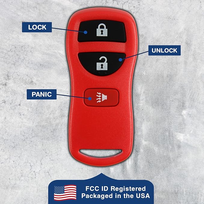 2X KeylessOption Key Fob for 2002 2003 2004 2005 2006 2007 2008 2009 2010 2011 - Image 6