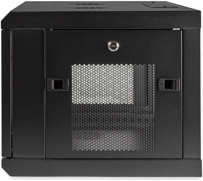 StarTech.com 2-Post 6U Wall Mount Network Cabinet w/ 1U Shelf, Ships Fully - Image 4