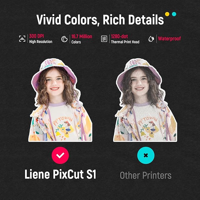 Liene PixCut S1 Color Sticker Printer & Cutting Machine - Image 5