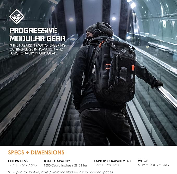 Hazard 4 Pillbox Impact-Resistant Hardshell Camera & Drone Backpack - Image 6