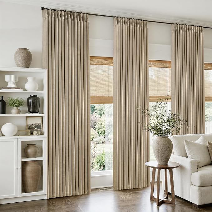 Pinch Pleated 120 Inch Extra Long Curtains - Image 8