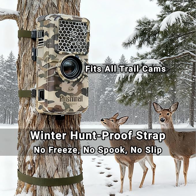 Trail Camera Strap Adjustable Long Outdoor Equipment Straps 6.5FT 6 Pack - Image 6