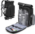 Smasrob Camera Backpack with Padded Laptop Sleeve and Tripod Holder, Camera Bags by Smasrob