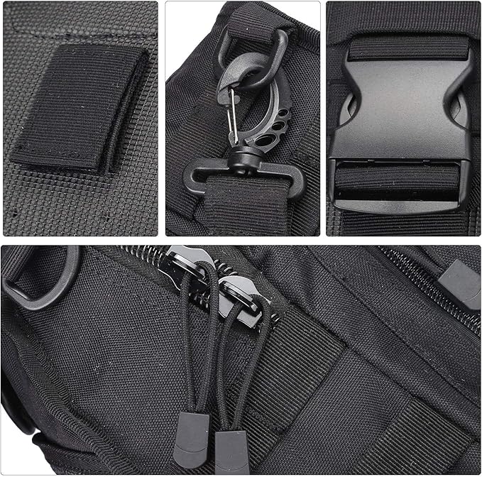 G4Free Outdoor Tactical Sling Bag Backpack, Military Sport Bag Pack Shoulder - Image 4
